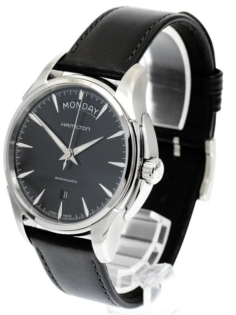 Hamilton Jazz Master H325051 Day Date Black Dial Automatic Mens Watch943317